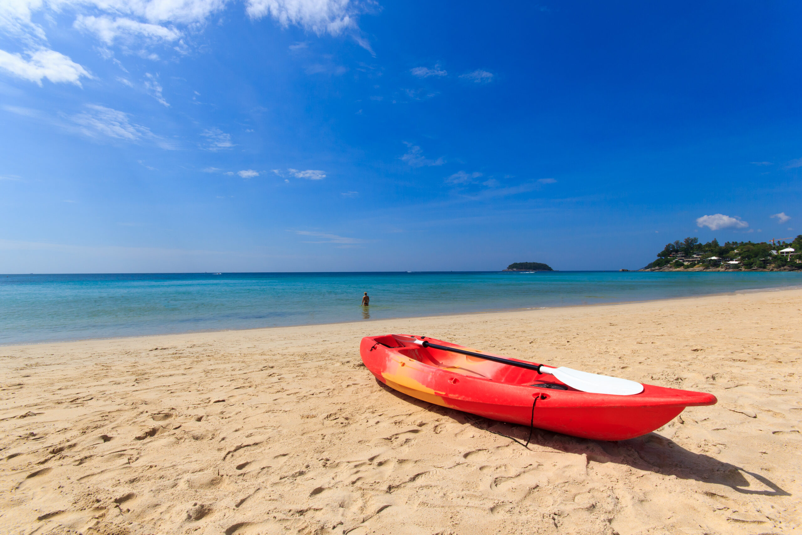 Kata beach Exotic Bay in Phuket island Thailand